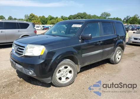 2013 Honda Pilot Lx из США, поврежденный, VIN 5FNYF3H29DB035278